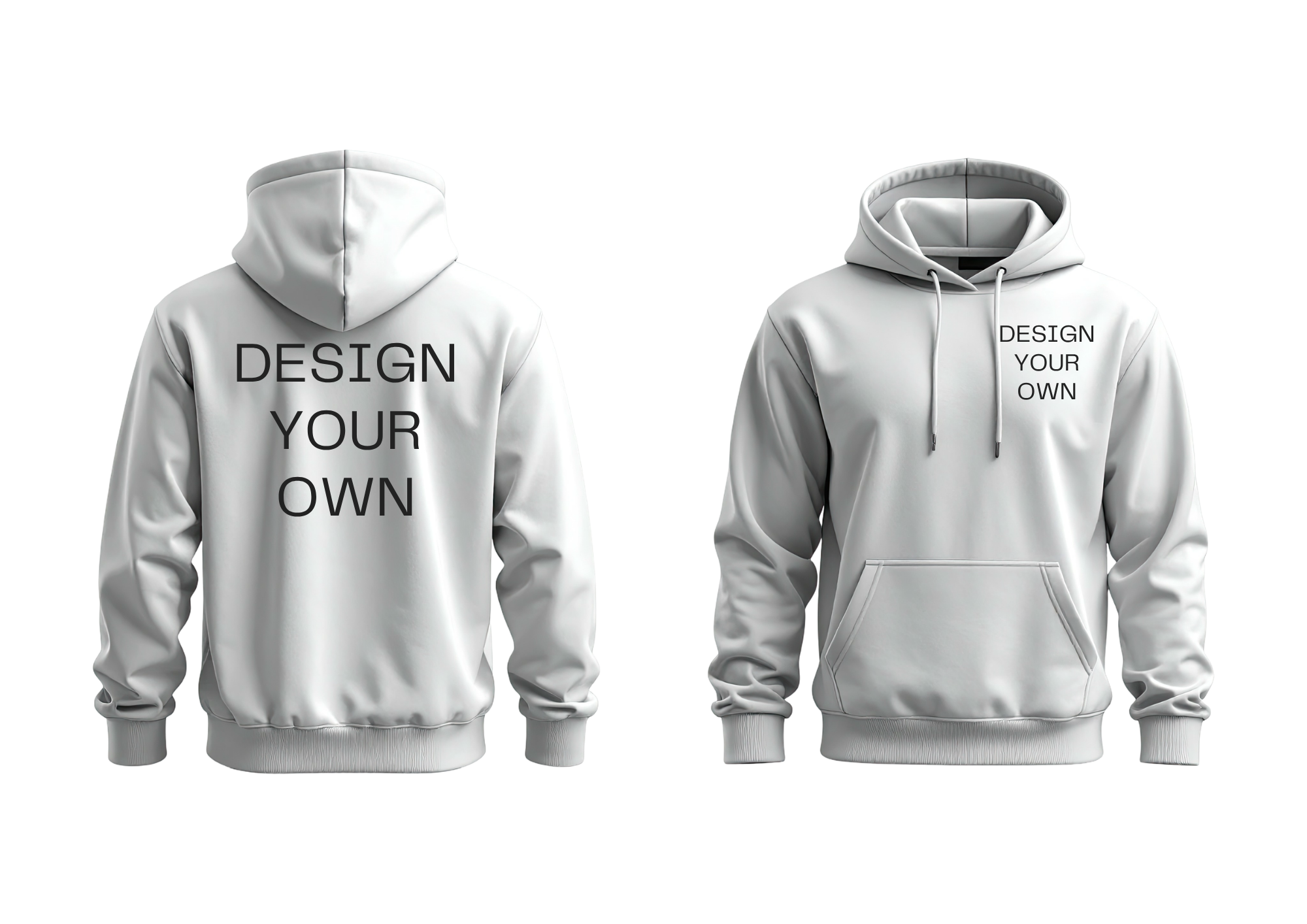 Custom Print Adult Hoodies